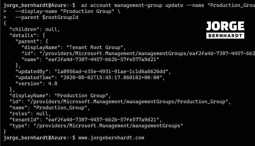 Azure Management Group