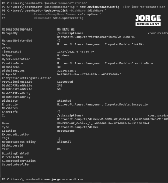 How to change Azure Premium Disk Performance tiers without downtime ...