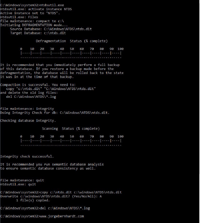 Active Directory Database