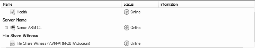 Failover Cluster Manager snap-in