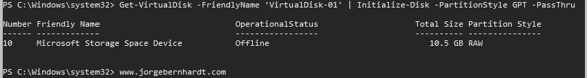 initialize-disk