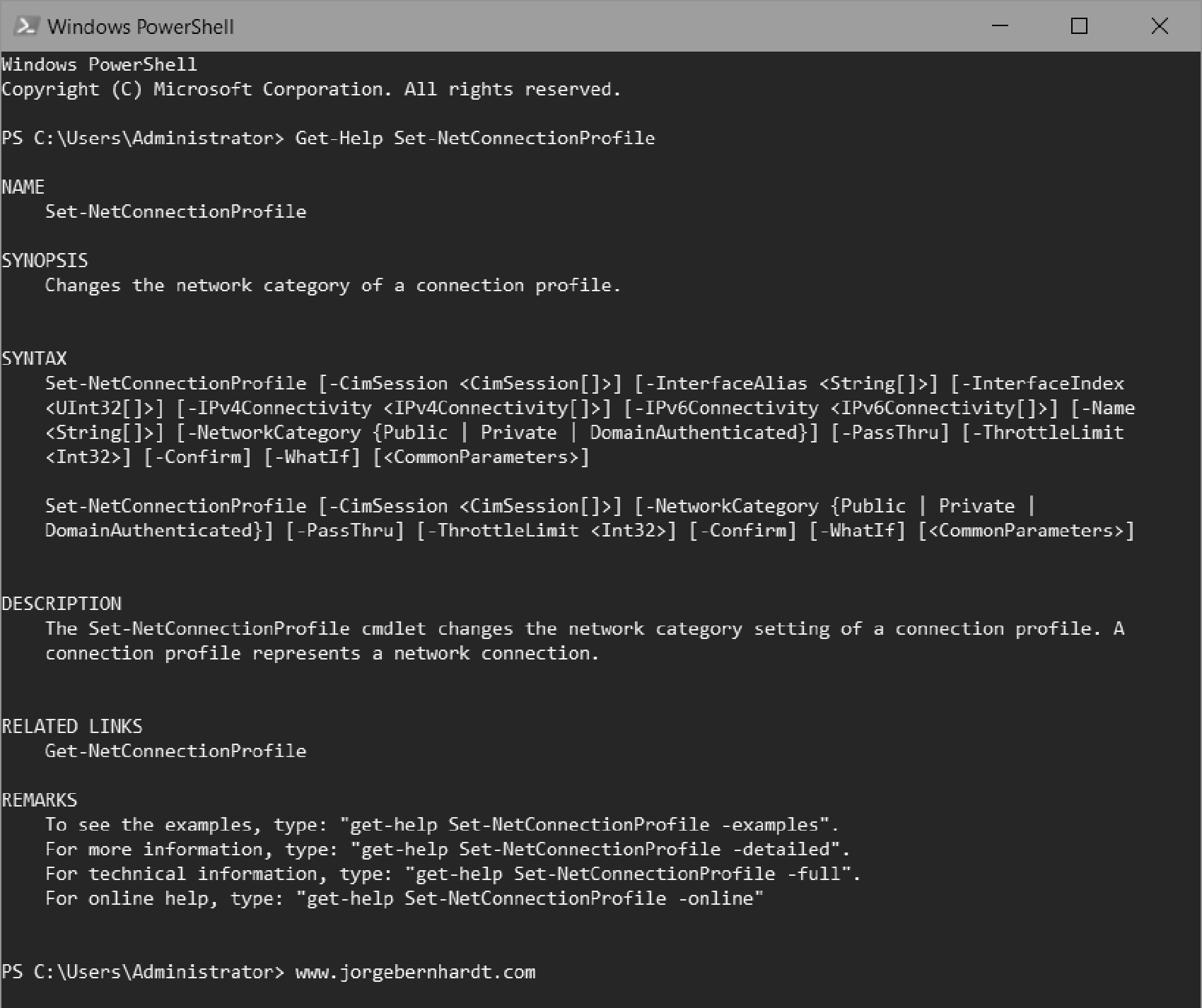 How to force a network profile in Windows using PowerShell · Jorge ...