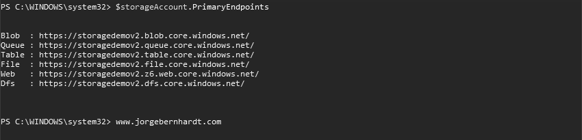 PrimaryEndpoints