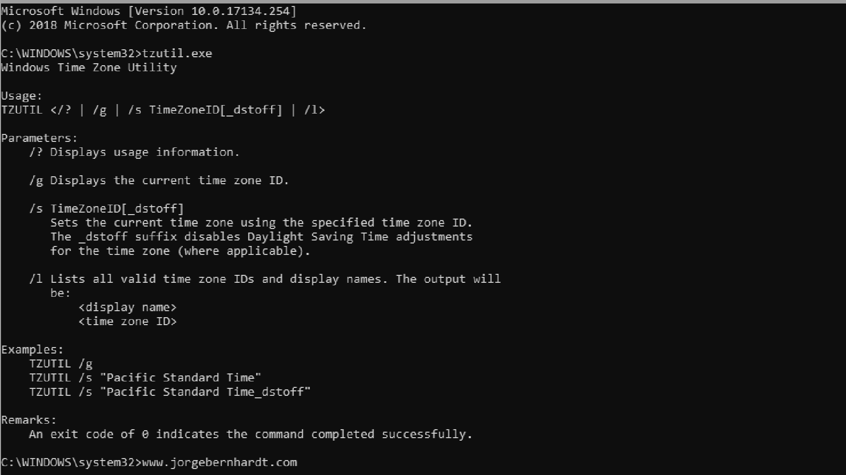 How to set the system time zone with PowerShell · Bernhardt