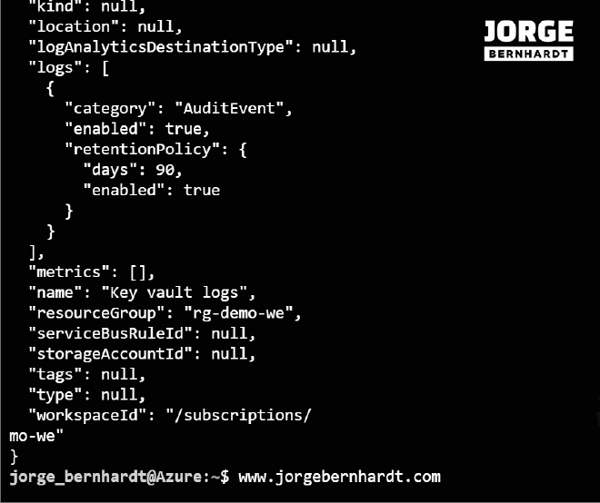How to configure Azure Key Vault to send logs and metrics to Log
