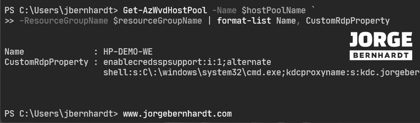 Get-AzWvdHostPool