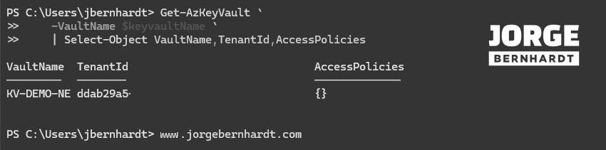 Get-AzKeyVault