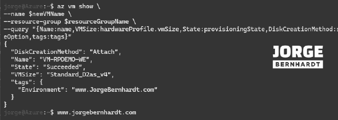 Creating Restore Points for Azure VMs using Azure CLI · Jorge Bernhardt
